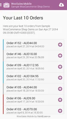 WooSales Mobile android App screenshot 3